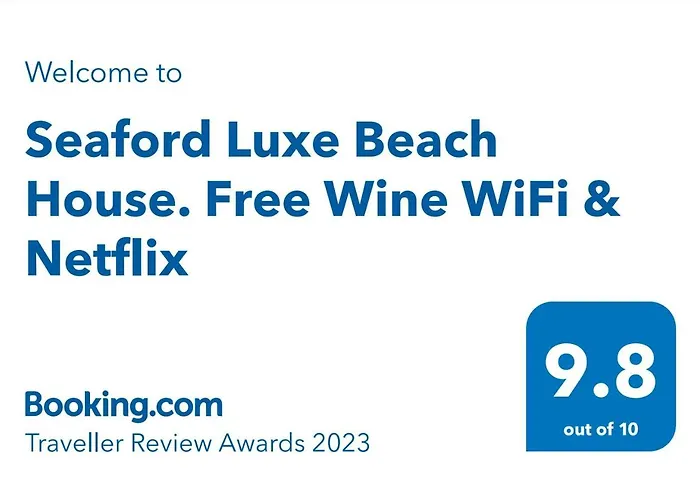 Seaford Luxe Beach House 2023 Bdc Traveller Award Winner